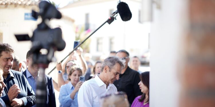 Ο Κυριάκος Μητσοτάκης στη Λήμνο – Τι ανέφερε για ΦΠΑ και ΕΝΦΙΑ (vid)