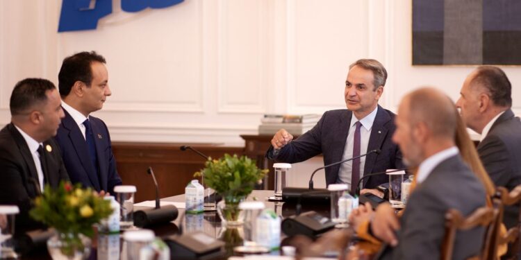 Συνάντηση Μητσοτάκη – Χαφτάρ