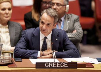 Κυρ. Μητσοτάκης από Νέα Υόρκη: Η Ελλάδα πιστεύει ότι τα Ηνωμένα Έθνη έχουν την ιστορική ευθύνη να χαράξουν μια πορεία όπου η καινοτομία ενισχύει την ειρήνη, η ευθύνη μετριάζει την ισχύ και η τεχνολογία εξυπηρετεί τις υψηλότερες επιδιώξεις της ανθρωπότητας