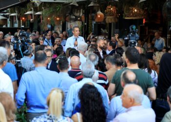 Αυτή την ώρα η ομιλία Μητσοτάκη στο Χαϊδάρι