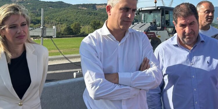 Χ. Δήμας: Τότε θα παραδοθούν τα τελευταία 45,5 χλμ. του Ε65, από Καλαμπάκα μέχρι τον κόμβο της Εγνατίας στα Γρεβενά