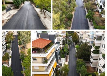 Νέες ασφαλτοστρώσεις στο Δήμο Αμαρουσίου