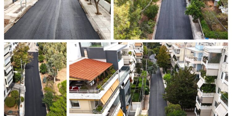 Νέες ασφαλτοστρώσεις στο Δήμο Αμαρουσίου