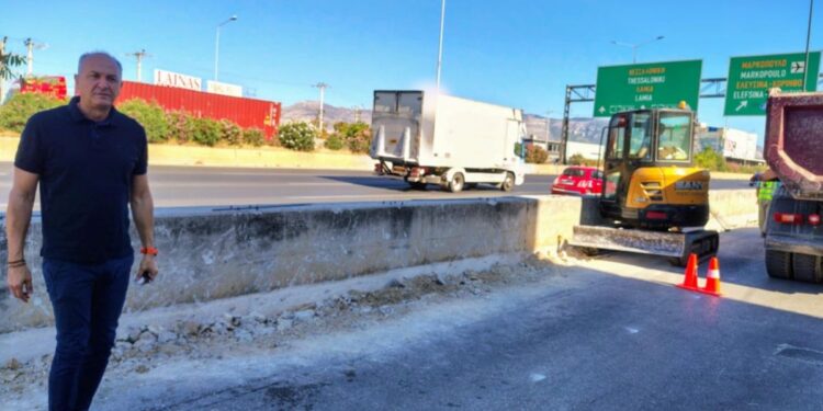 Τοποθέτηση ηχοπετασμάτων στο Δήμο Μεταμόρφωσης