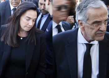 Συγκίνηση στο Α’ Νεκροταφείο για το μνημόσυνο της Λένας Σαμαρά