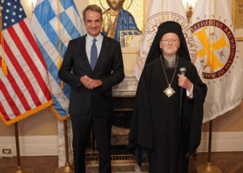 Με τον Οικουμενικό Πατριάρχη Βαρθολομαίο συναντήθηκε ο Κυρ. Μητσοτάκης