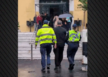 Βασίλης Μπισμπίκης: Στην Ευελπίδων τώρα, με χειροπέδες, για το τροχαίο που προκάλεσε στη Φιλοθέη