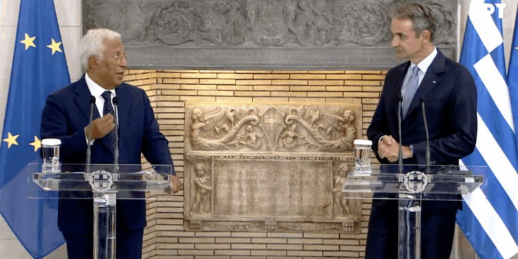 Live οι κοινές δηλώσεις Μητσοτάκη – Κόστα