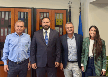 Επίσκεψη του Διαμαντή Γκολιδάκη στην 4η Υγειονομική Περιφέρεια Μακεδονίας και Θράκης