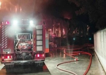 Μεγάλη φωτιά στην Κέρκυρα – Μήνυμα και από το 112