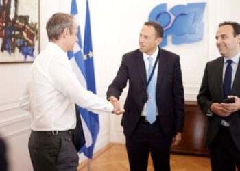 Μητσοτάκης στον αντιπρόεδρο της Google: Μας απασχολεί η προστασία των ανηλίκων στο διαδίκτυο