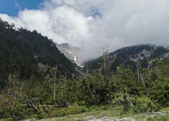 Στα λευκά το βουνό των Θεών ( Πρωινή φωτογραφία )